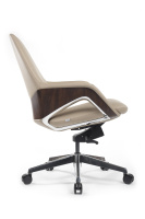 Изображение кресло rv design aura-m (fk005-в) кожа светло-бежевая